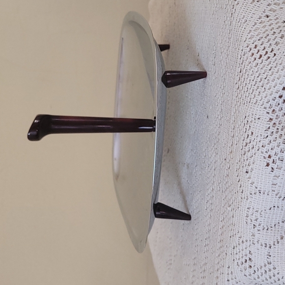 Glo Hill Chrome Footed Tray - Picture 4 of 4